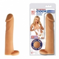 Фаллоимитатор Увеличитель пениса с петлей для мошонки cyberskin® cock booster 8748-6 cd ts