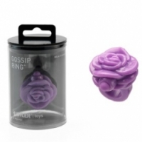 Вибратор Фиолетовое кольцо-цветок на палец с вибрацией gossip ring h25515-10002