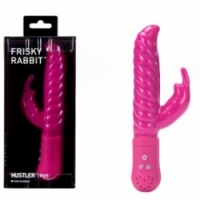 Вибратор Розовый трехскоростной с пятью функциями вибратор frisky rabbit h25112-10006