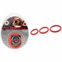 Виброкольцо Набор из трех красных колец разного диаметра d=40 мм, 45 мм и 50 мм h2h1200r