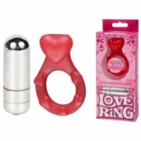 Виброкольцо Эрекционное кольцо the love ring red 0858-00 bx dj