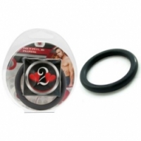 Виброкольцо Нитриловое эрекционное черное кольцо d=45 мм h2h1212blk